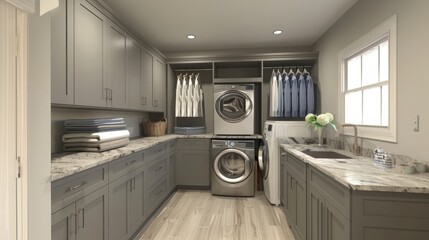 modern kitchen interior