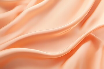Fototapeta premium Soft Peach Silk Fabric Texture for Backgrounds