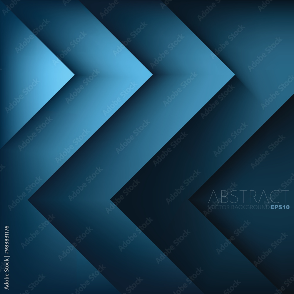 Poster graphic geometric triangle overlap vector layer background for text and message design