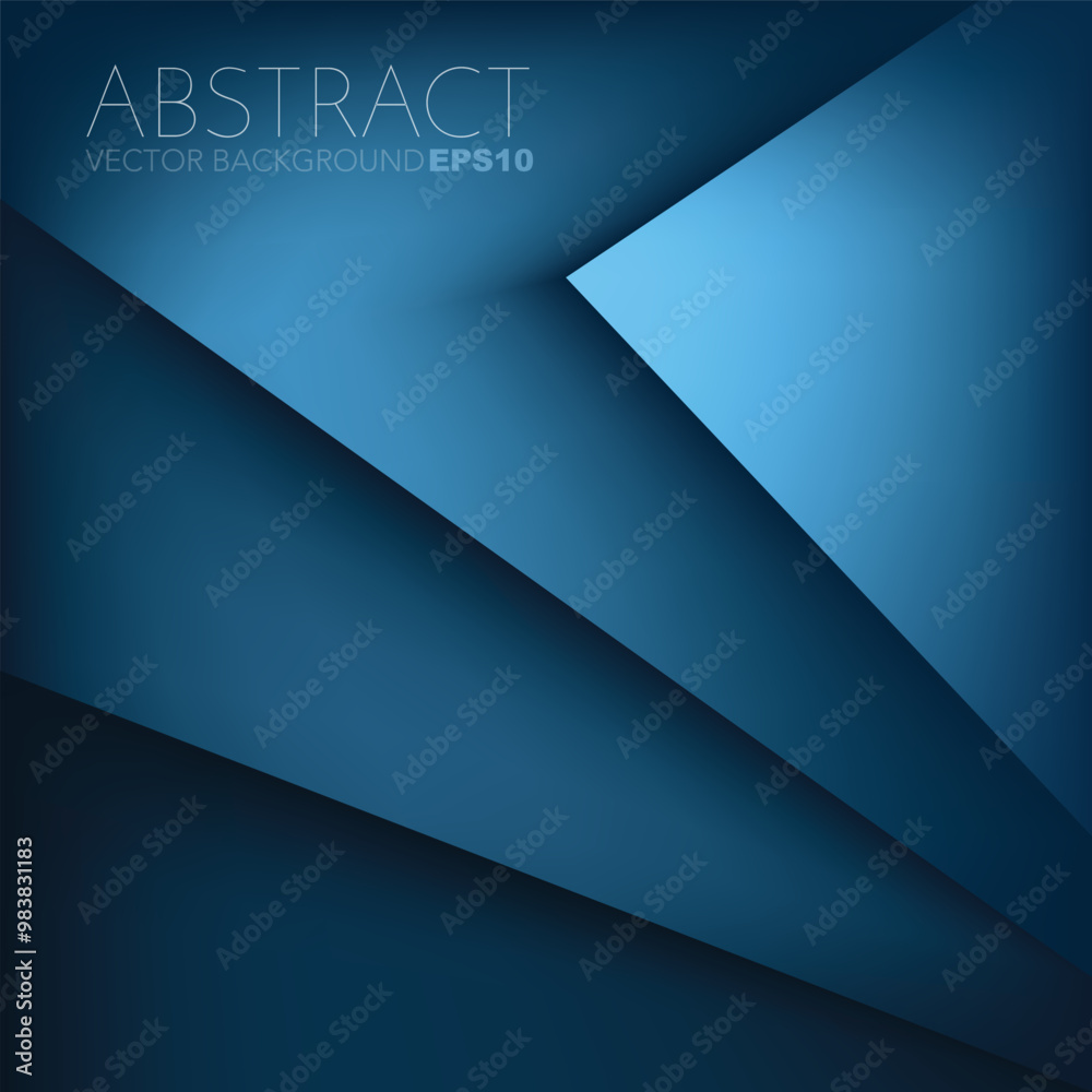 Poster graphic geometric triangle overlap vector layer background for text and message design