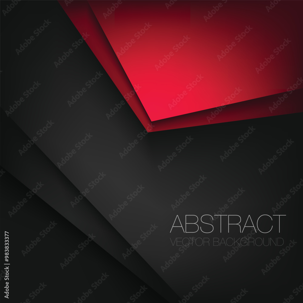 Poster graphic geometric triangle overlap vector layer background for text and message design