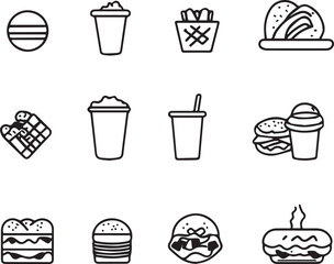 food and drink icons
