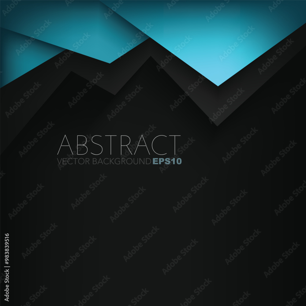 Poster graphic geometric triangle overlap vector layer background for text and message design