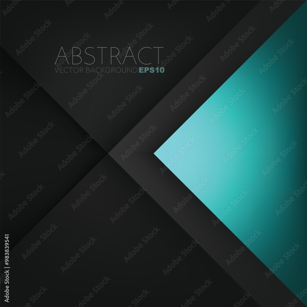 Poster graphic geometric triangle overlap vector layer background for text and message design