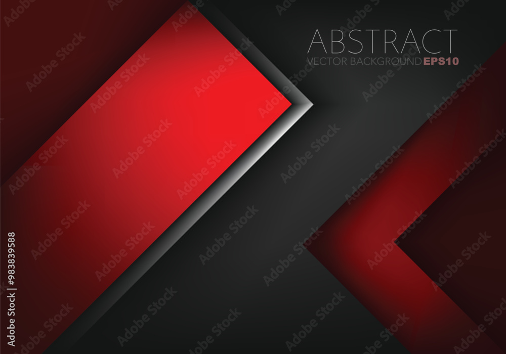 Poster graphic geometric triangle overlap vector layer background for text and message design