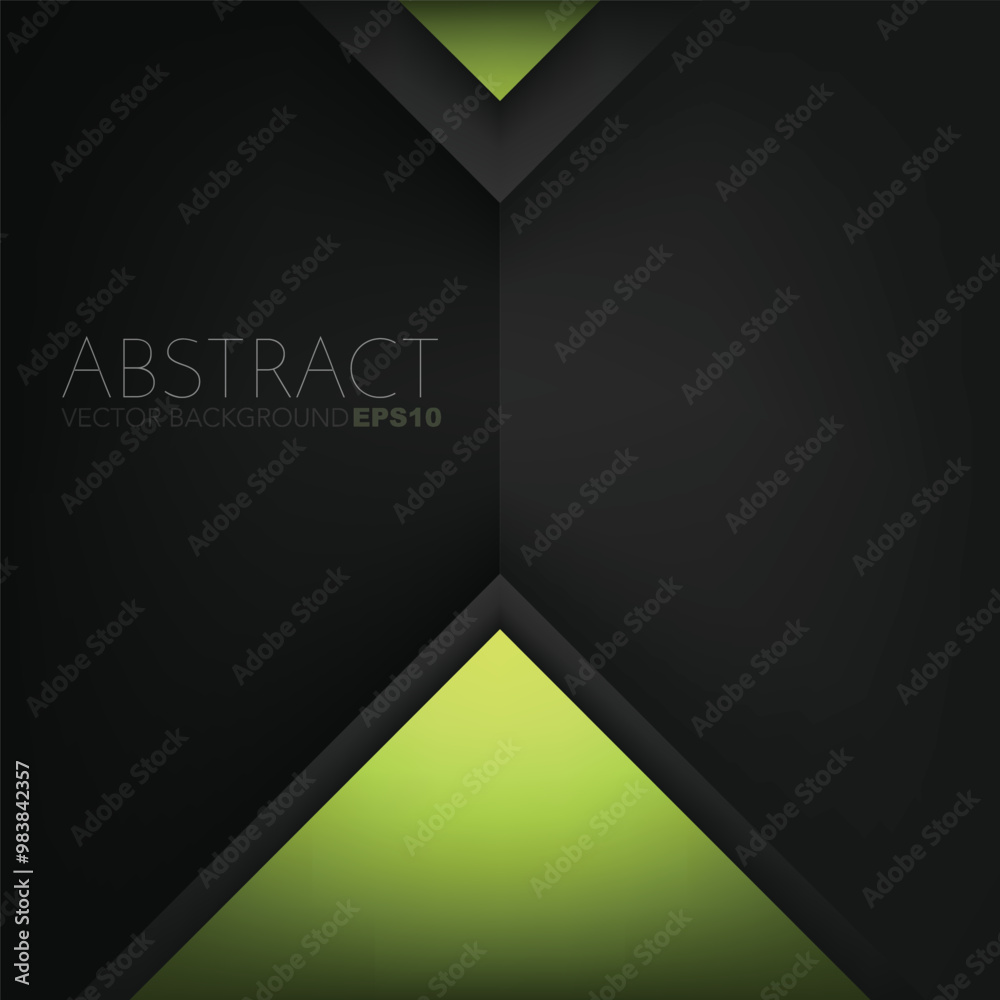 Poster graphic geometric triangle overlap vector layer background for text and message design