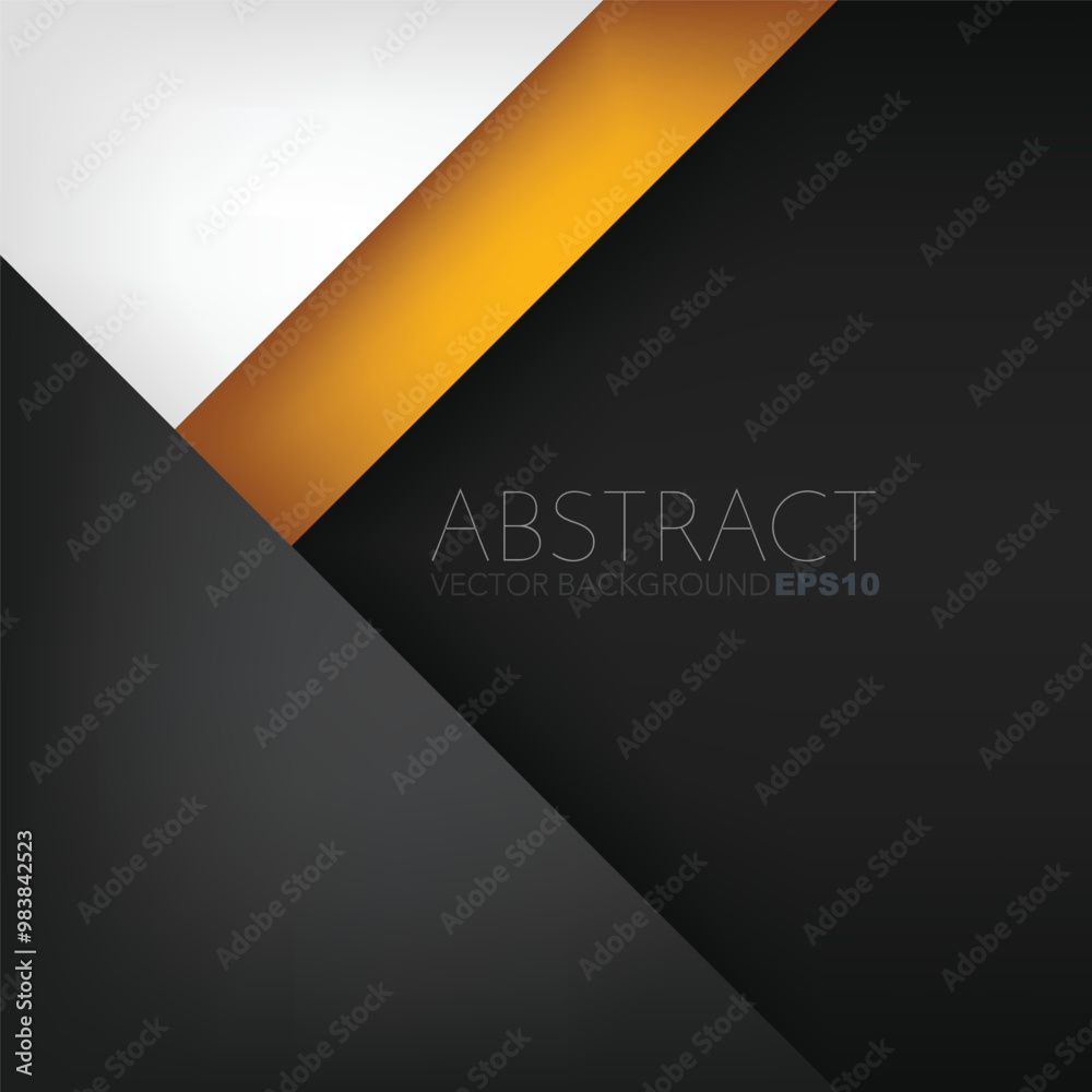 Poster graphic geometric triangle overlap vector layer background for text and message design
