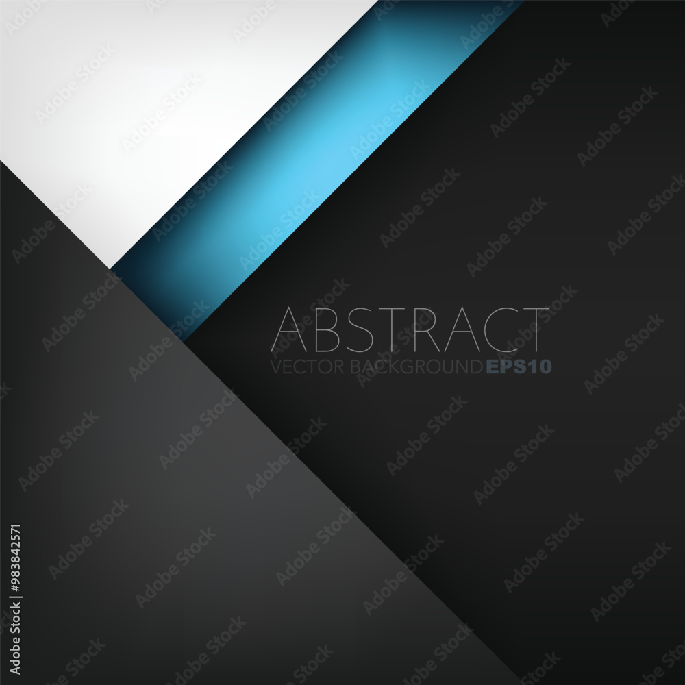 Poster graphic geometric triangle overlap vector layer background for text and message design