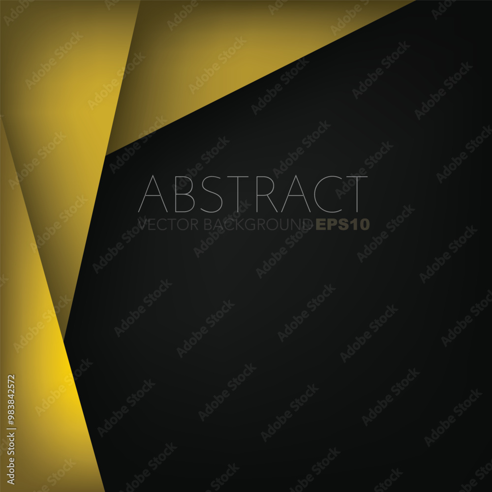Poster graphic geometric triangle overlap vector layer background for text and message design
