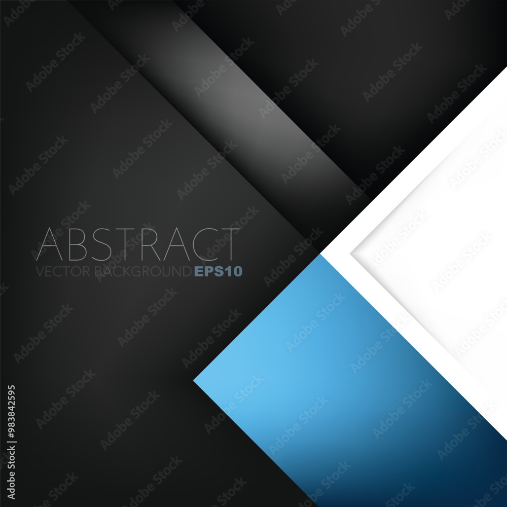 Poster graphic geometric triangle overlap vector layer background for text and message design