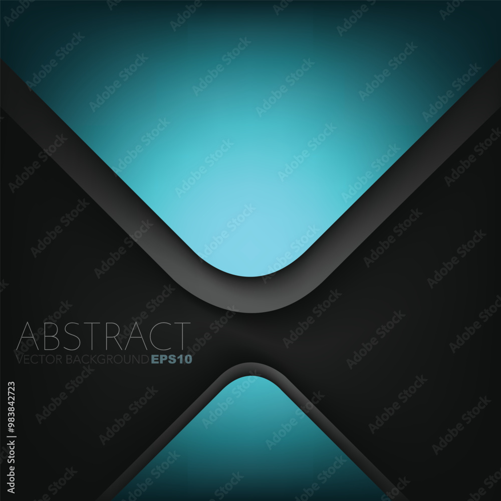 Poster graphic geometric triangle overlap vector layer background for text and message design