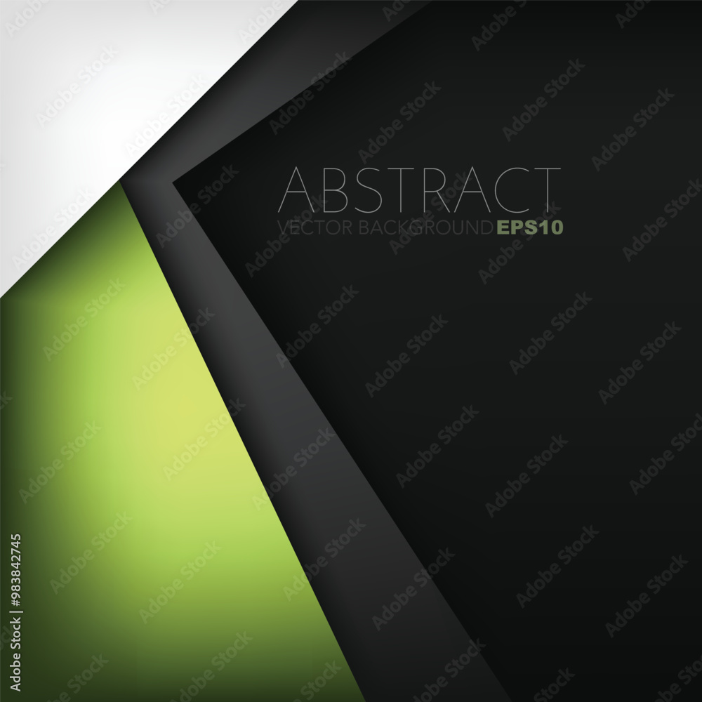 Poster graphic geometric triangle overlap vector layer background for text and message design