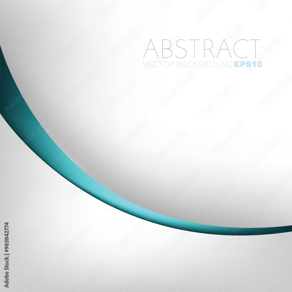 Poster graphic vector curve line overlap background for text and message design