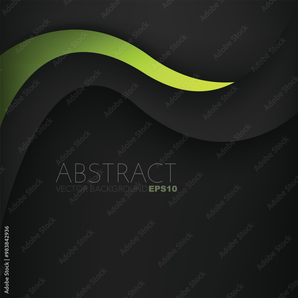 Poster graphic vector curve line overlap background for text and message design