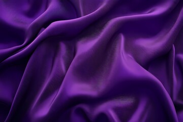 Obraz premium Smooth Purple Silk Fabric Texture Background