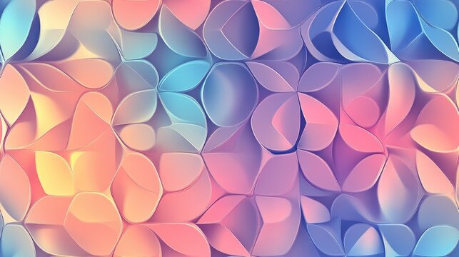 Geometric pattern with gradient color texture suitable for design futuristic advertising booklets and page covers can also be used as ornaments on dishes textiles and wallpaper