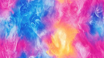 Fototapeta premium Geometric Tie Dye Ink Drop Pastel Brush Art Creative Abstract Ink Spill Boho Tie Dye Abstract Canvas Wash Tie Dye Effect Bright Bohemian Splotch Seamless Wash Spot Ink Pattern Wash