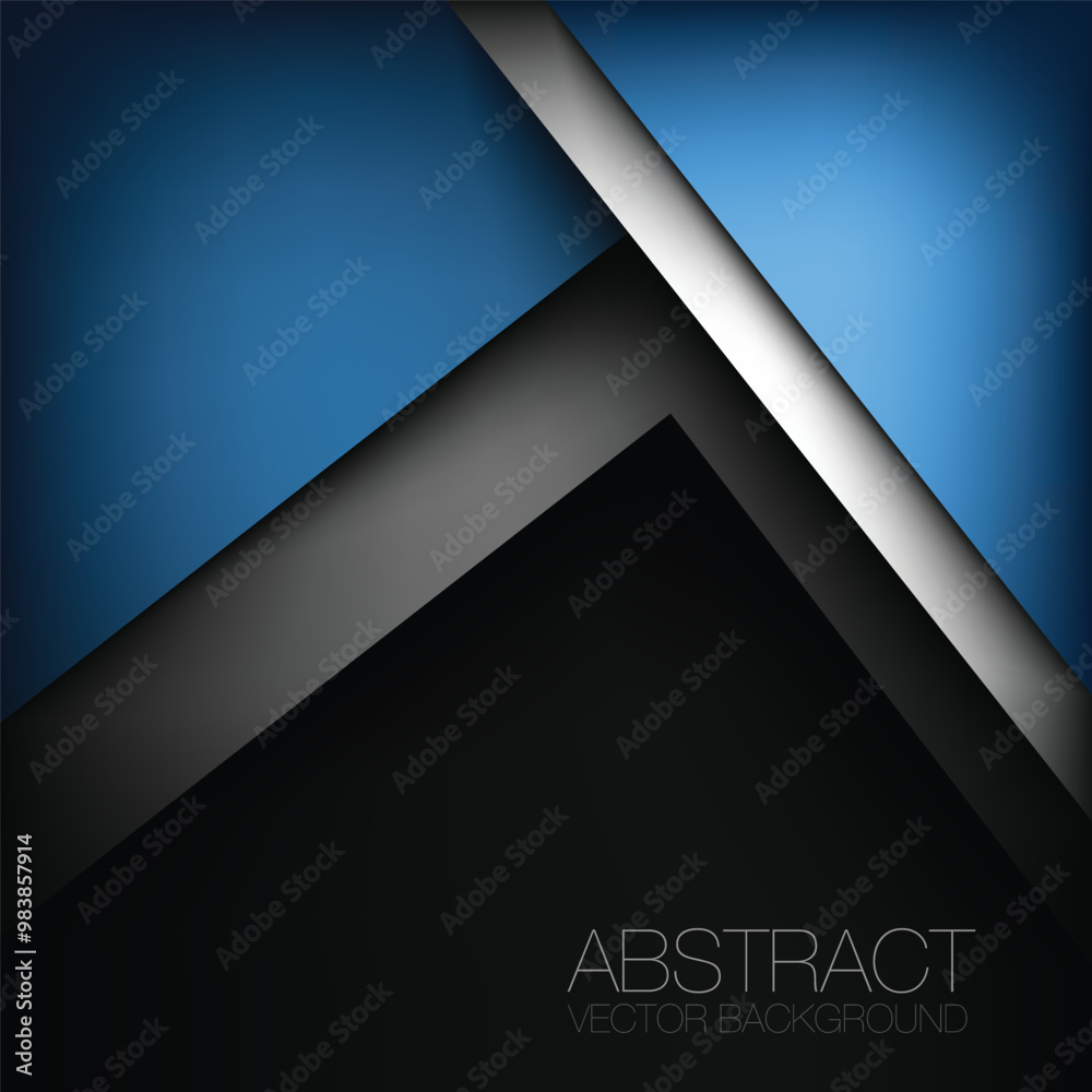 Poster graphic geometric triangle overlap vector layer background for text and message design