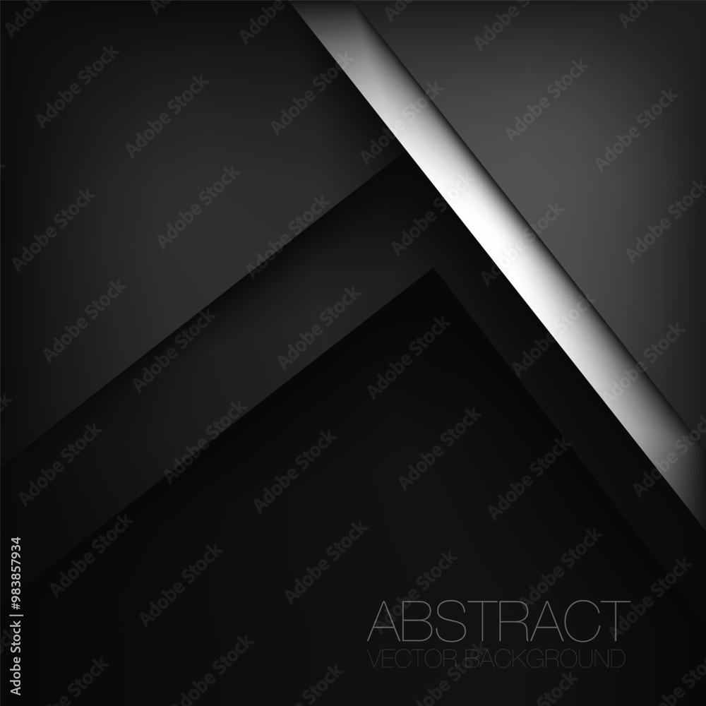 Poster graphic geometric triangle overlap vector layer background for text and message design