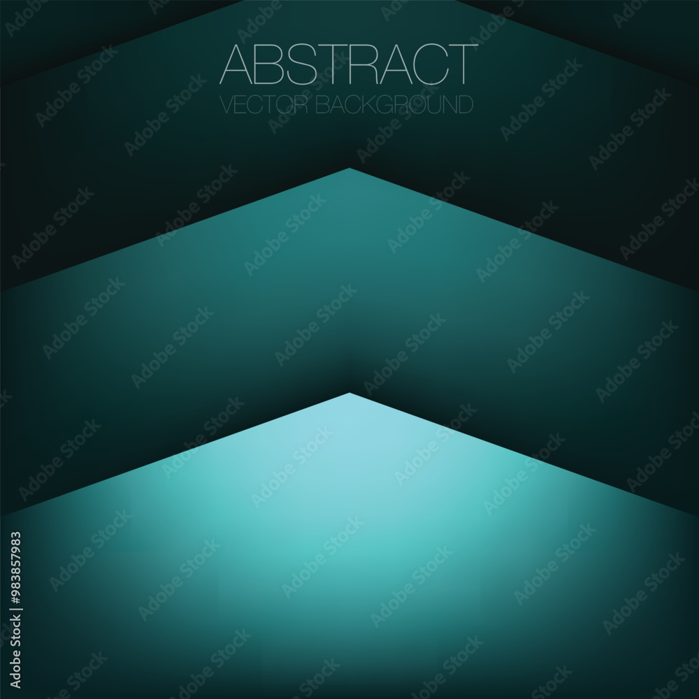 Poster graphic geometric triangle overlap vector layer background for text and message design