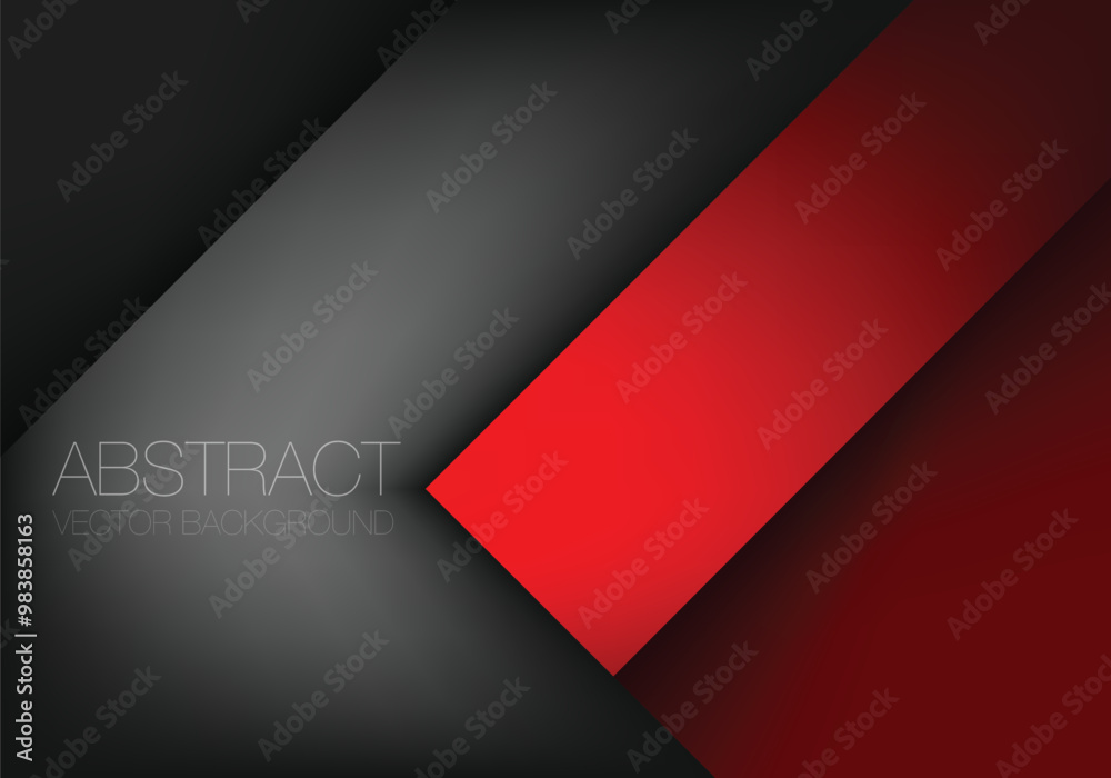 Poster graphic geometric triangle overlap vector layer background for text and message design