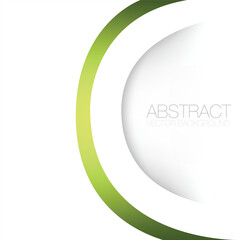 Obraz premium graphic vector curve line overlap background for text and message design