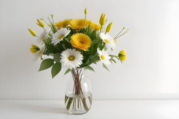 daisies in a vase