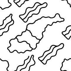 Map with highlighted Pattern 