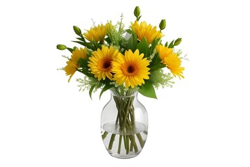 bouquet of yellow flowers