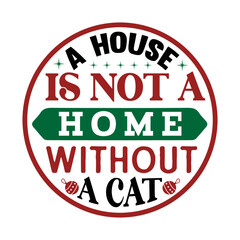 Christmas Cat Ornaments SVG Bundle,Cat Christmas Funny Round Svg Bundle,Cat Christmas Ornament Svg Bundle, Cat Christmas Svg Bundle ,Pet Christmas Ornament Svg Bundle,