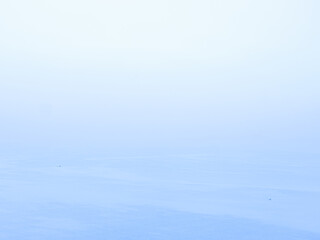 Serene Minimalist Ocean and Sky in Soft Colors