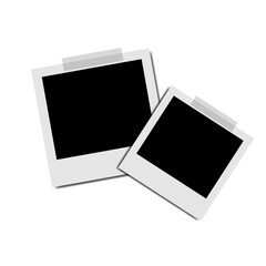 Collage photo effect Photos mock up template background