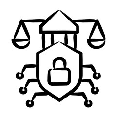 Cyber Security Policy Icon