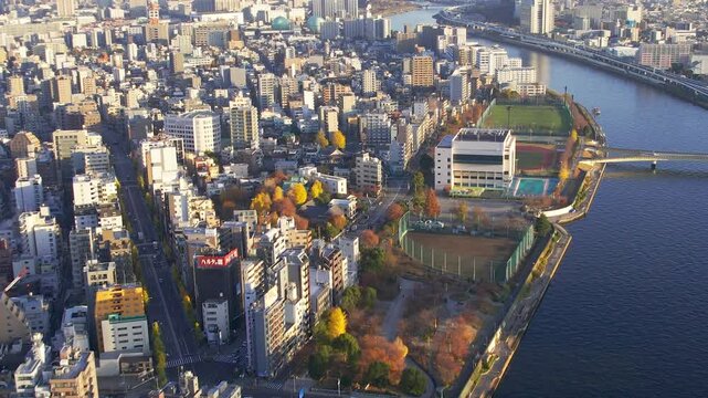 Japan street view city aerial photography Tokyo Osaka Kyoto