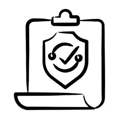 Cybersecurity Policy Icon