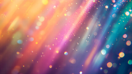 Dusted Holographic Abstract,Multicolored Backgound Photo Overlay Rainbow light leaks prism colors,Trend Design Creative Defocused Effect,Blurred Glow Vintage