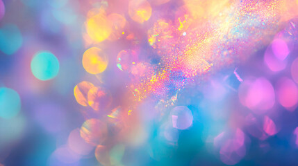 Dusted Holographic Abstract,Multicolored Backgound Photo Overlay Rainbow light leaks prism colors,Trend Design Creative Defocused Effect,Blurred Glow Vintage