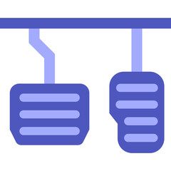 Brake Pedal Icon