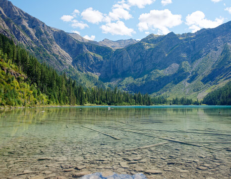 lake in the mountains