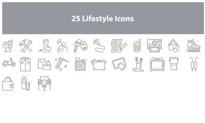25 Minimalist Lifestyle Icons