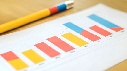 Plan your life and business to grow through business graphs showing upward trends with growth and results.