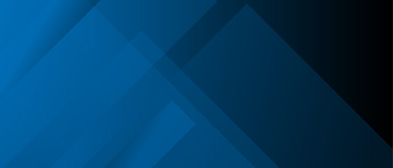 Obraz premium Colorful vector abstract modern wide banner background. Blue vector gradient abstract background with shapes elements.