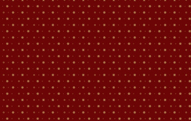 Christmas Wrapping Paper Seamless Illustration. Holiday Seamless Vector Pattern Christmas Elements Snowflakes Background. Hand Drawn. Simple Design For Textile, Wallpaper, Fabric Prints Or Wrapping