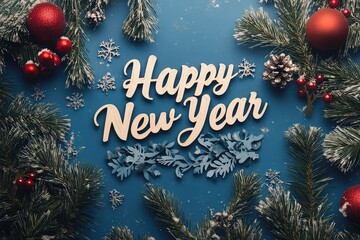 Happy New Year Greetings, Generaative AI