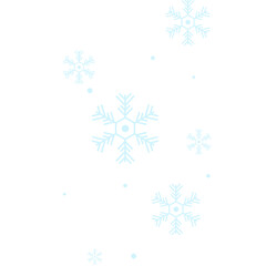 Fototapeta premium Falling Snowflakes