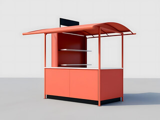 Modern style stall model