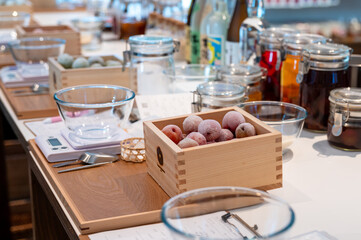 梅酒作り　梅シロップ　手作り
