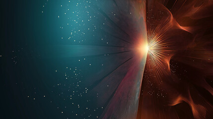 abstract light and blue background