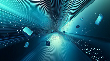 Abstract blue background