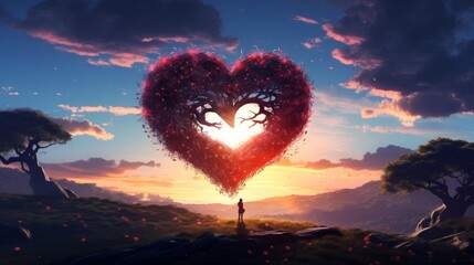 Circle Of Love Desktop Wallpaper